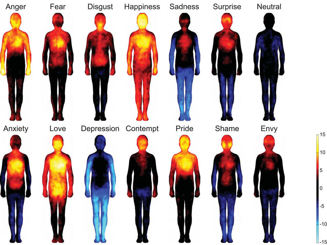Bodily maps of emotions